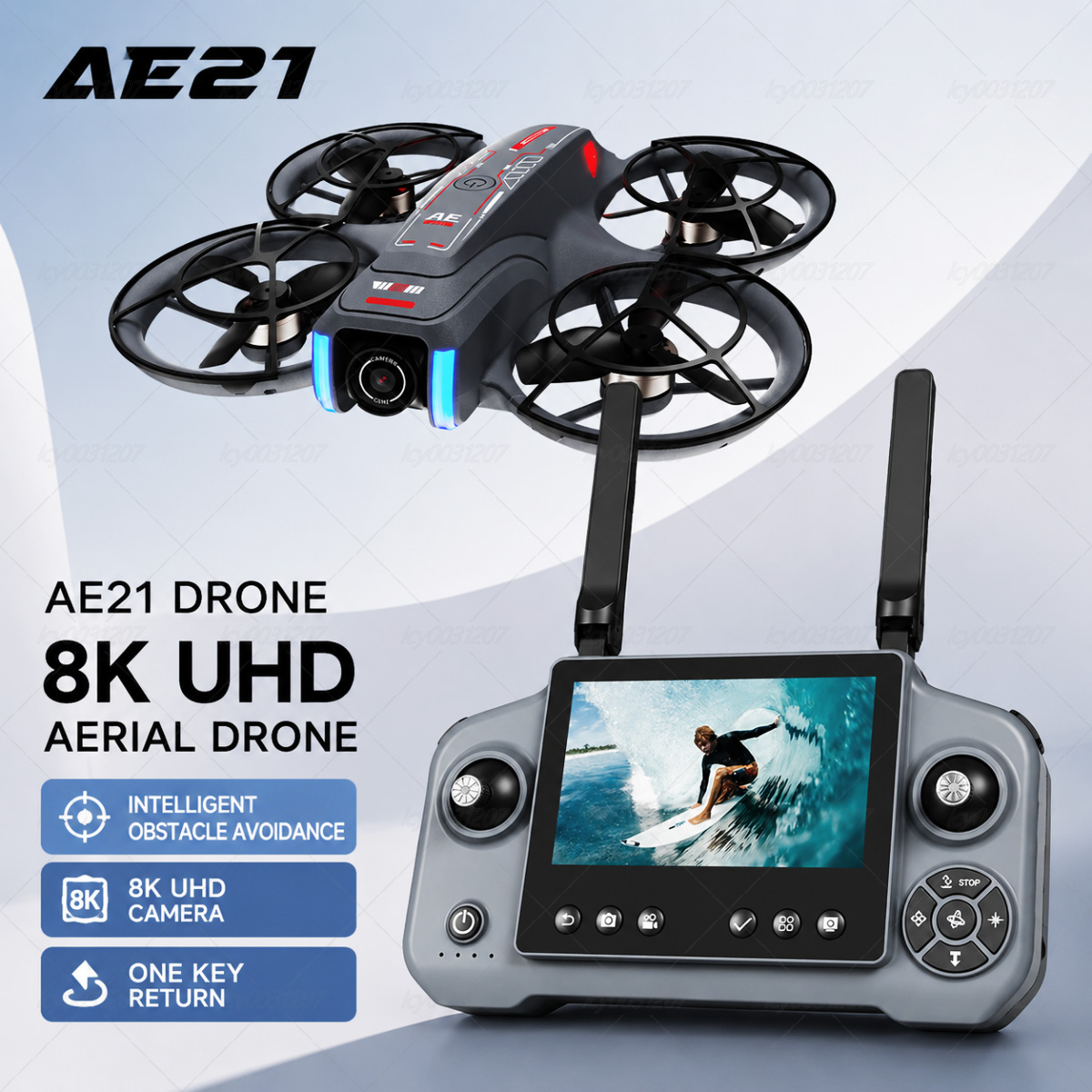 Drone Multispectral - Nuevo Dron AE21 Mini 8K FPV