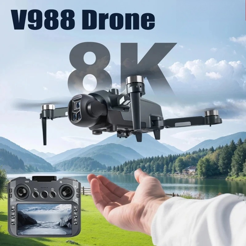 Drone Multispectral - Dron Original V988 8K HD con