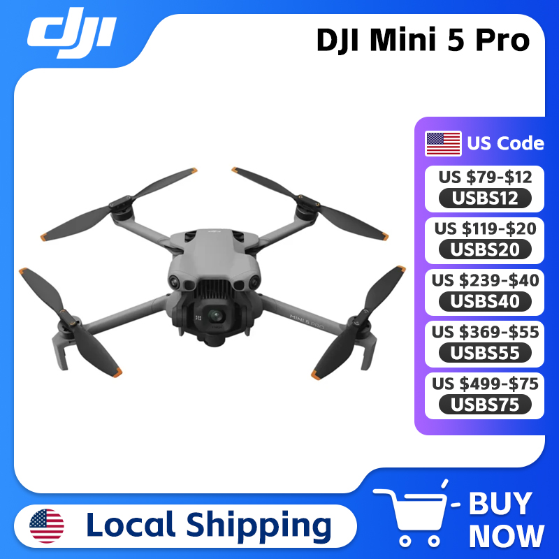 Drone Video Production - DJI Mini 5 Pro Cámara CMOS