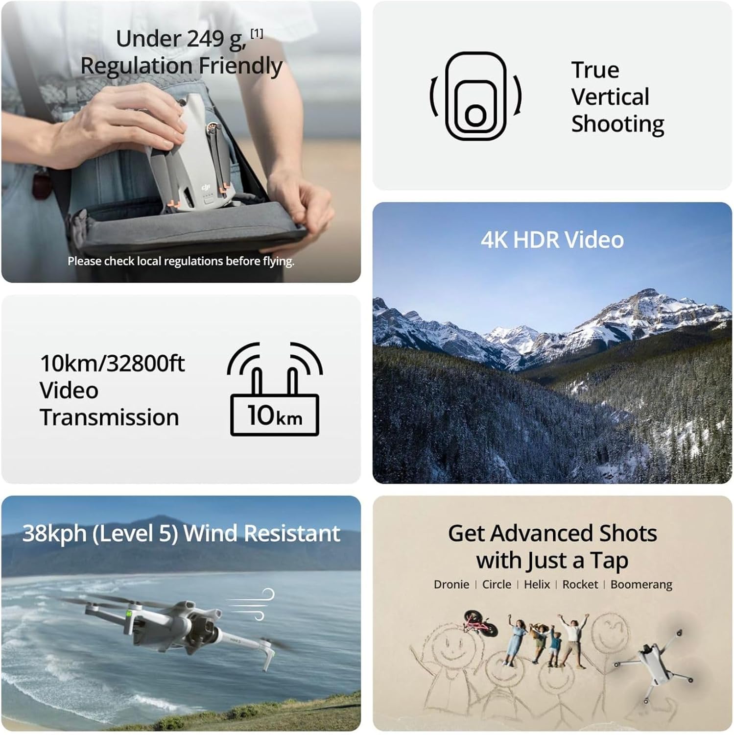 Dron DJI Mini 3 Reacondicionad - Drone Video Production reseña y precio