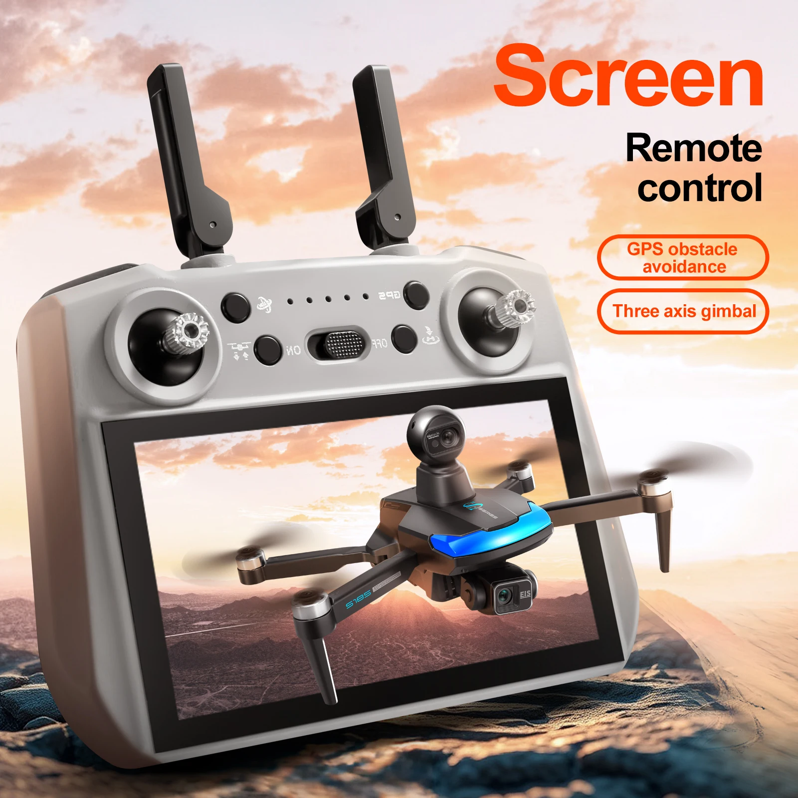 Dron profesional S185 2,7 K HD - Drone Multispectral reseña y precio