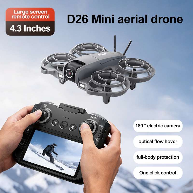 Dron D26 4K Aéreo HD 180 °   D - Drone Aerial Photography reseña y precio