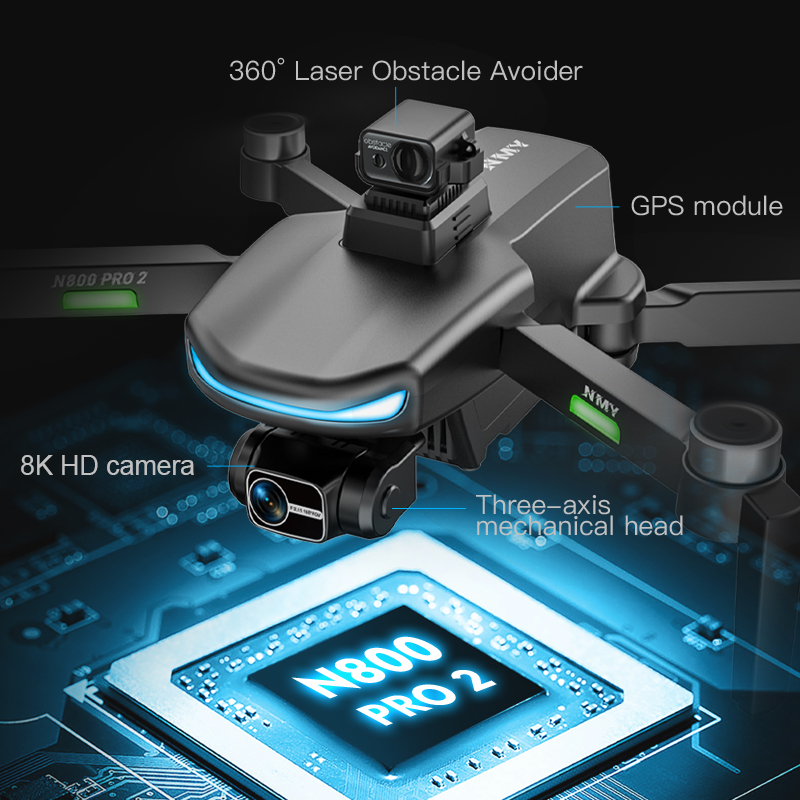 Dron GPS N800 PRO 2 Profesiona - Drone Multispectral reseña y precio