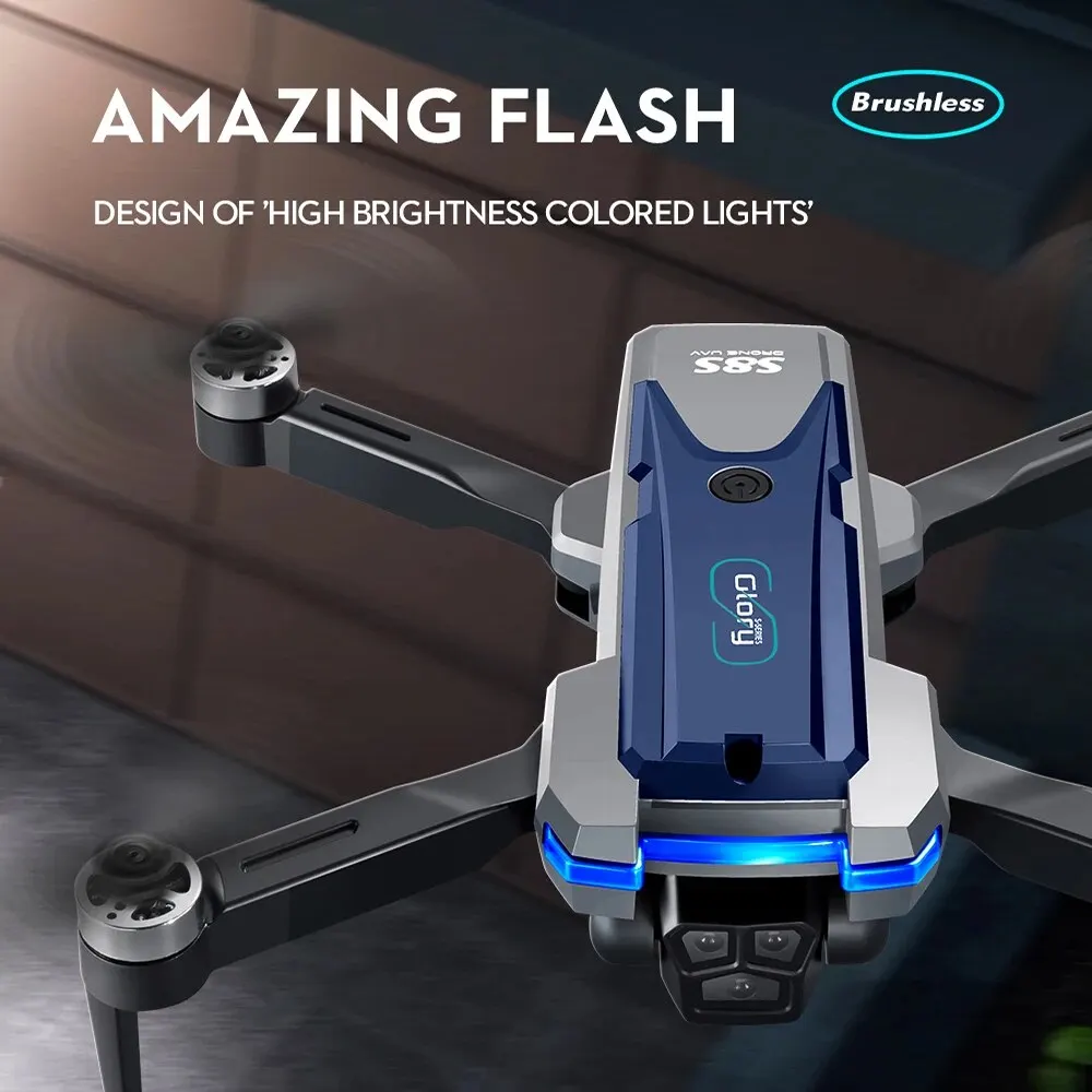 Dron plegable S8S con GPS, 5G, - Drone Cinematic reseña y precio